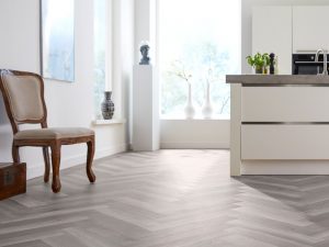 Vinyl LVT HB Parva Broad Leaf Grey Sycamore MFlor 40828