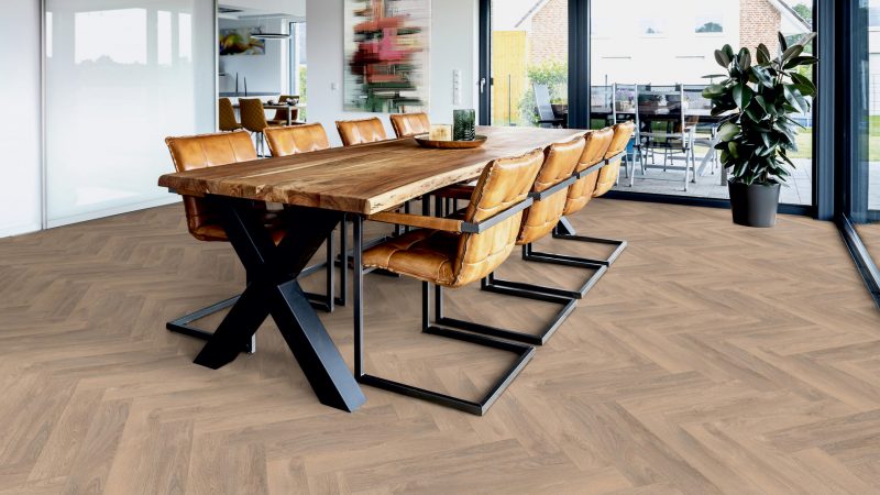 Laminat TerHurne Oak Chalet herringbone 3120