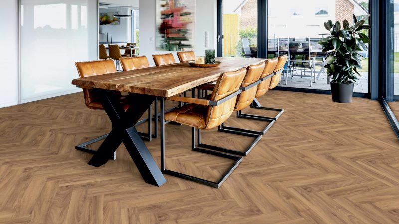 Laminat TerHurne Oak Cottage herringbone 3122