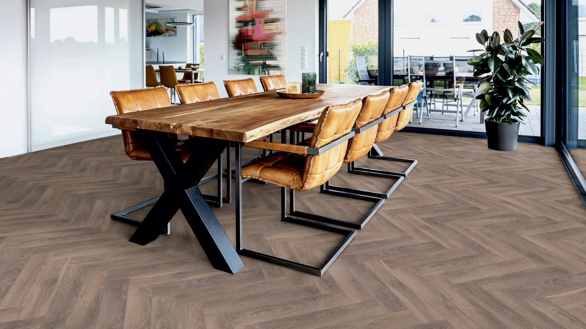 Laminat TerHurne Oak Suite herringbone 3118